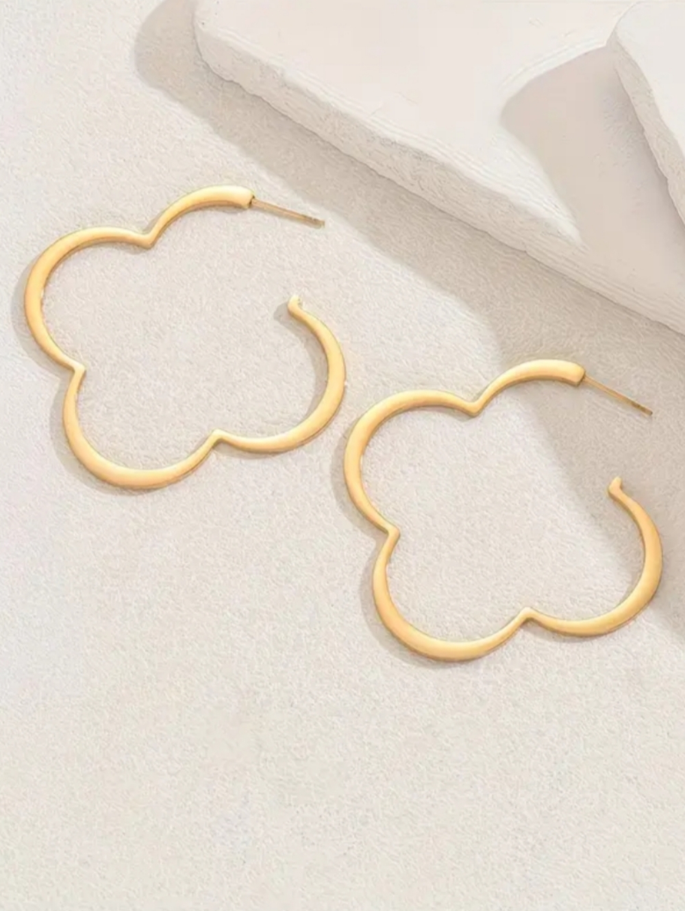 18kt Gold over Titanium earrings
